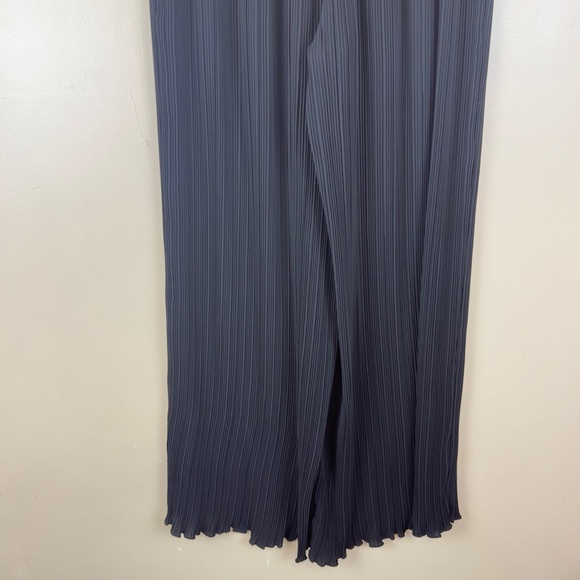 Good American Plisse Wide Leg Trousers Women’s Size 3/4 - Picture 8 of 13
